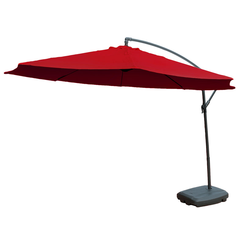 KCT 3m Large Cantilever Garden Parasols with Optional Base / Cover