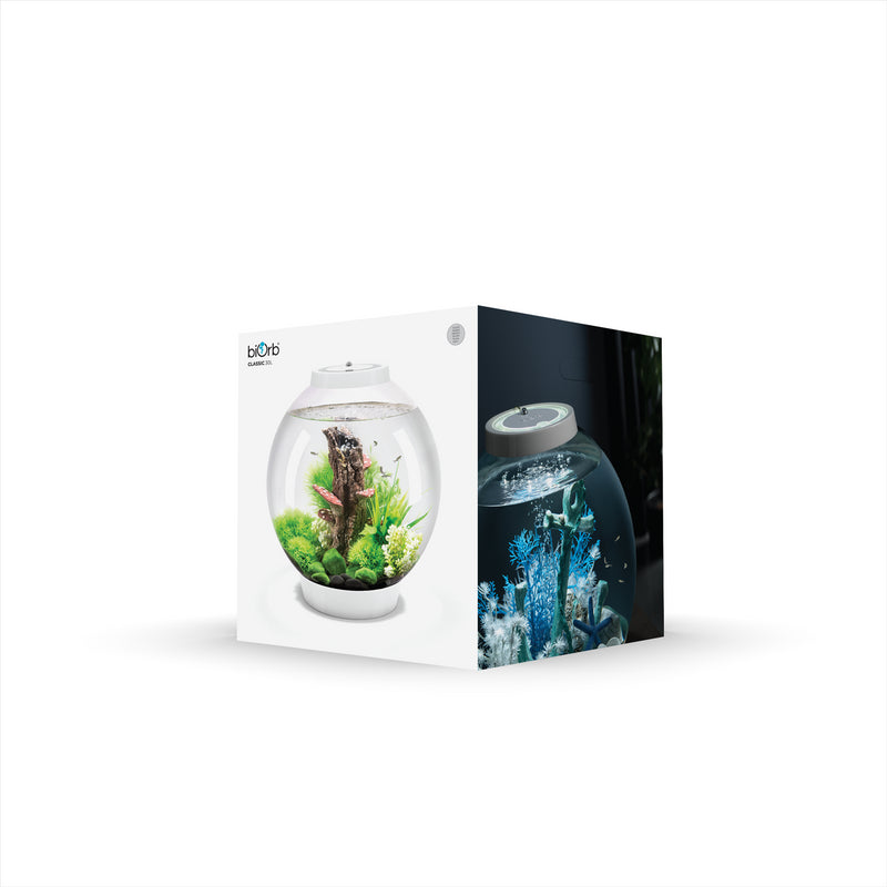 biOrb Classic 30L Black Aquarium with Black MCR LED Lighting