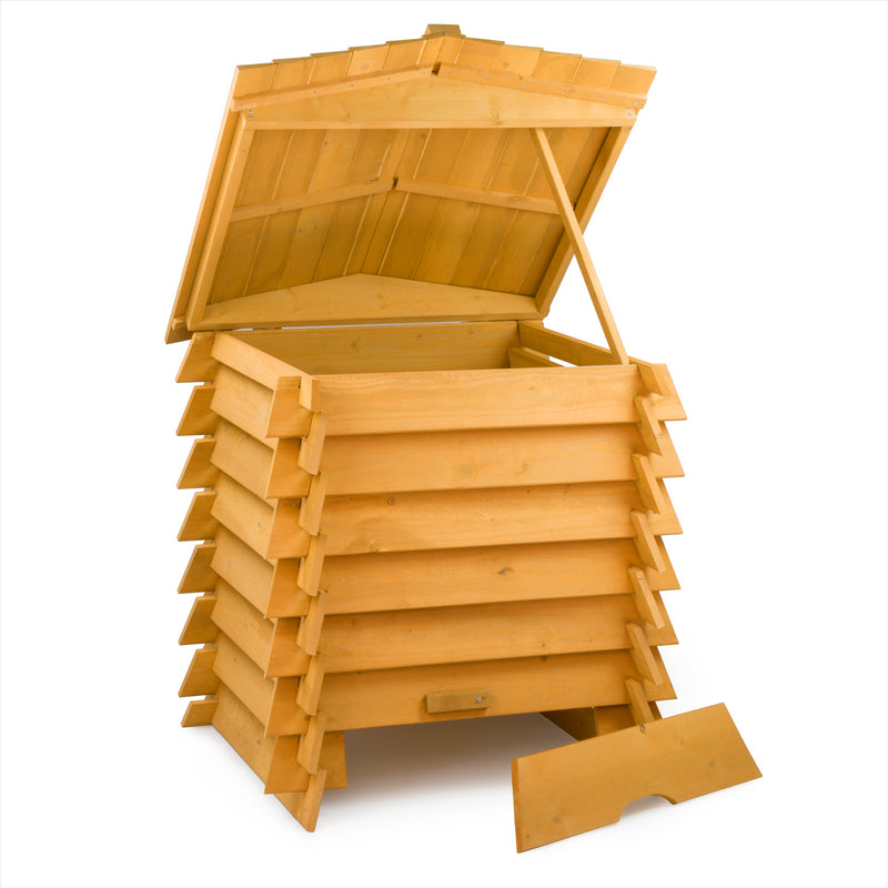 KCT 300L Large Garden Compost Bin - Wooden