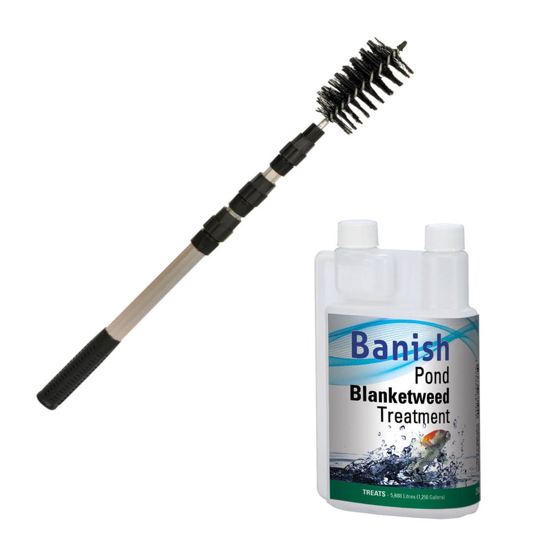 Banish 250ml Blanketweed Treatment and Brush