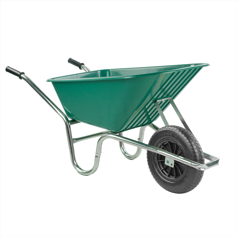 KCT Wheelbarrow Wheels 14" & Axel 128x2mm