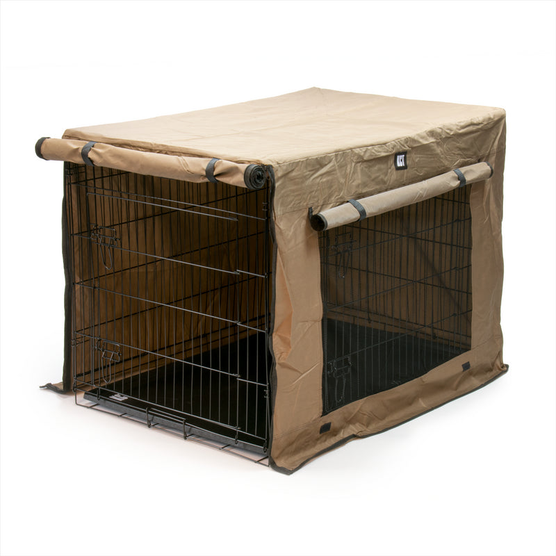 KCT Folding Pet Crate with Fabric Cover