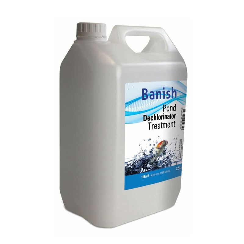 Banish Pond Dechlorinator Treatment - Industrial Leisure