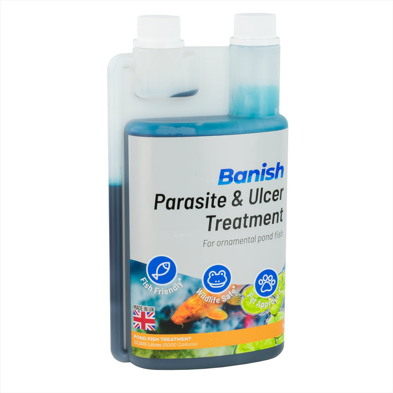 Banish Parasite Ulcer & Whitespot Pond Fish Treatment