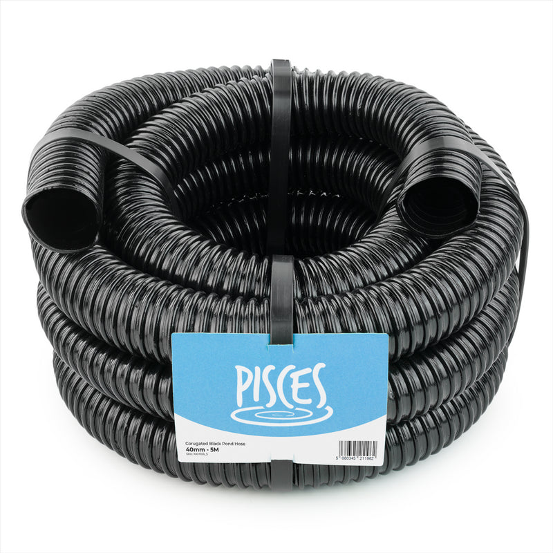 Black Corrugated Pond Hose