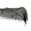 KCT Black Garden Net Cloche Grow Tunnel - 3 Metres