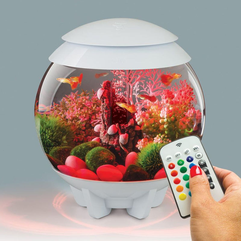 BiOrb Halo 15L Aquarium White with MCR Lighting