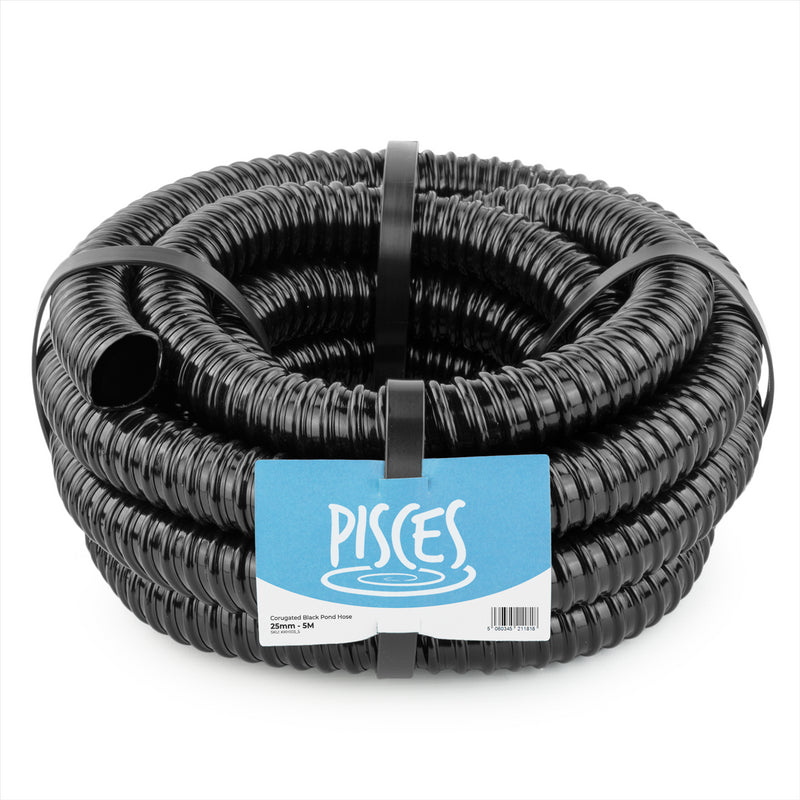 Black Corrugated Pond Hose