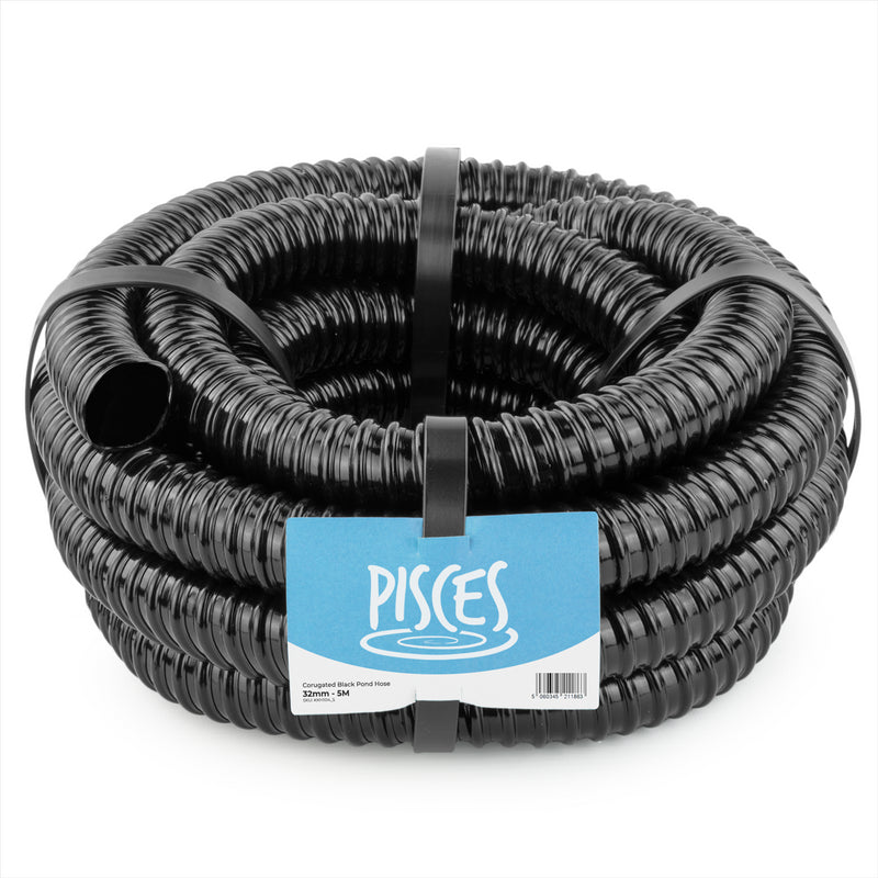 Black Corrugated Pond Hose