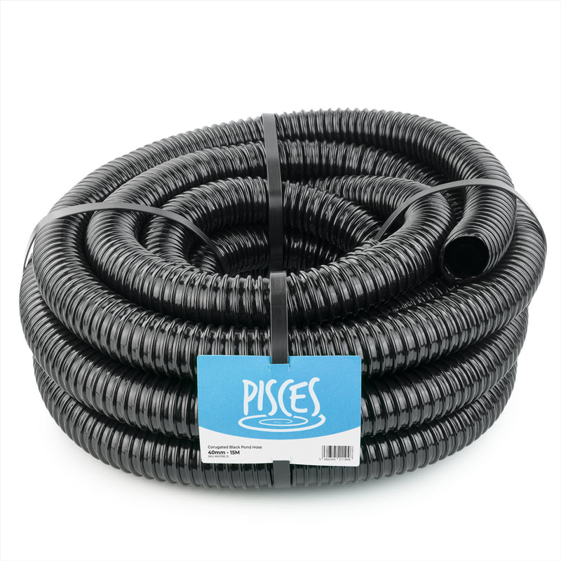 Black Corrugated Pond Hose