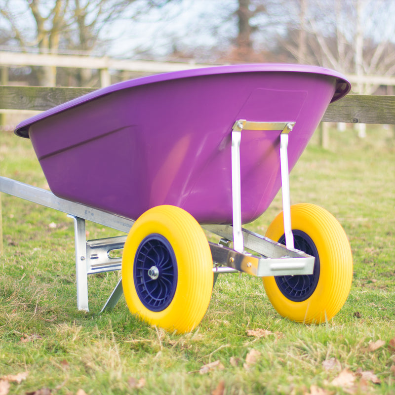 KCT 160L XL Twin Wheelbarrow