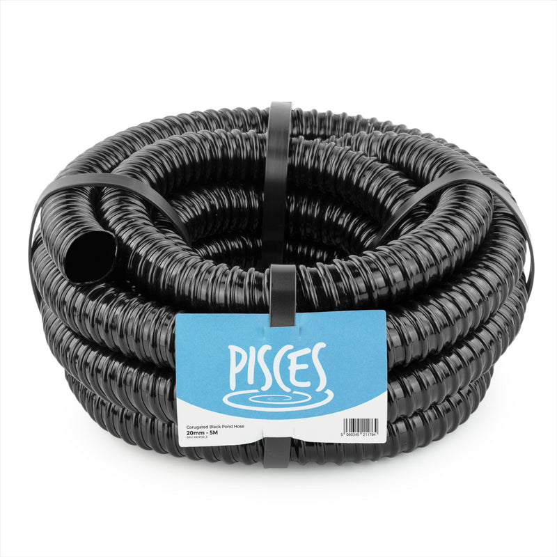 Black Corrugated Pond Hose