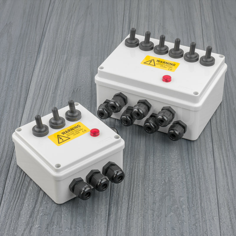 Pisces Multi-Switch Outdoor Pond Electrical Switch Boxes