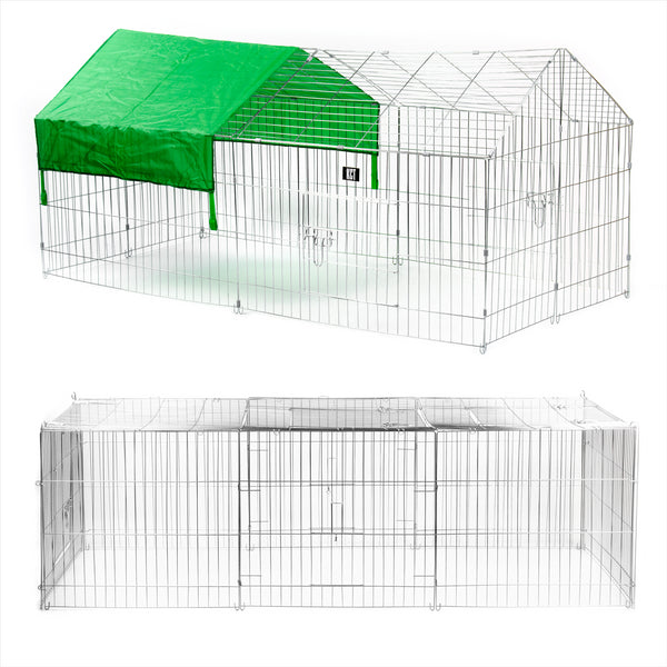 KCT Enclosed Metal Pet Playpen Runs