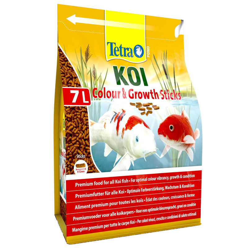 Tetra Pond Koi Colour & Growth Sticks Pond Fish Food