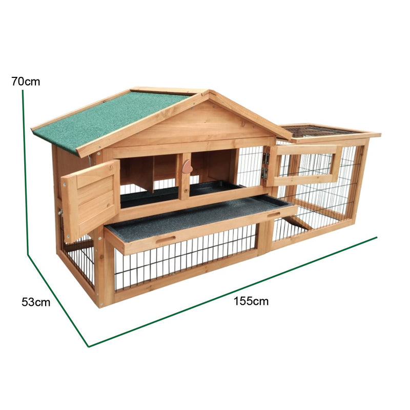 KCT Verona Rabbit Hutch and Run