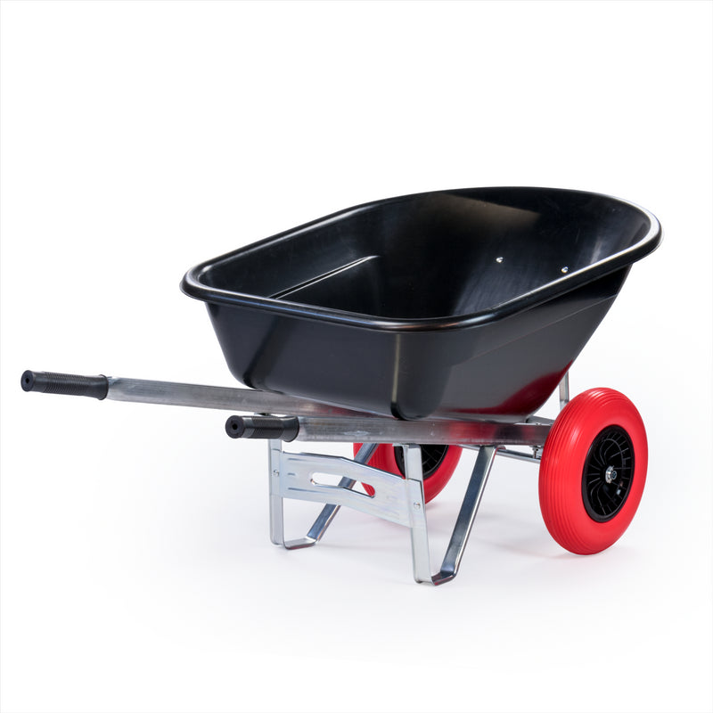 KCT 160L XL Twin Wheelbarrow