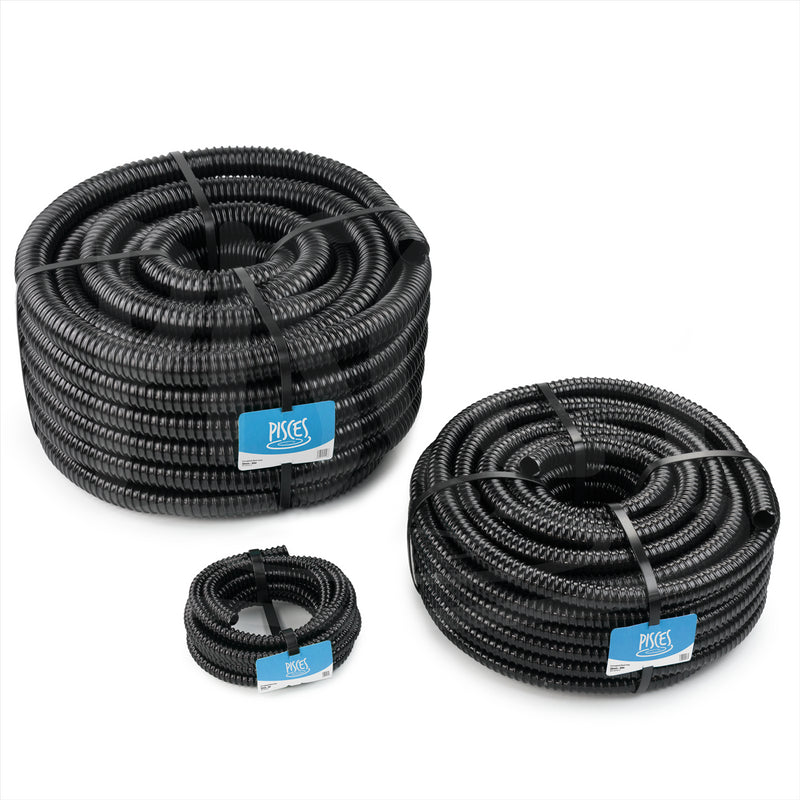 Black Corrugated Pond Hose