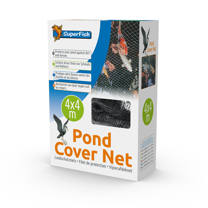 SuperFish Pond Protective Cover Net with Pegs