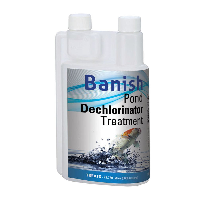 Banish Pond Dechlorinator Treatment - Industrial Leisure