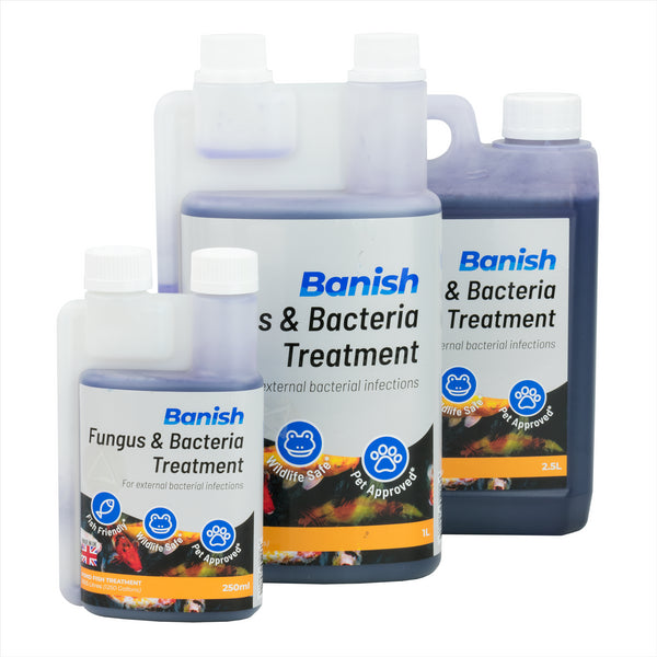 Banish Fungus & Bacteria Pond Fish Treatment