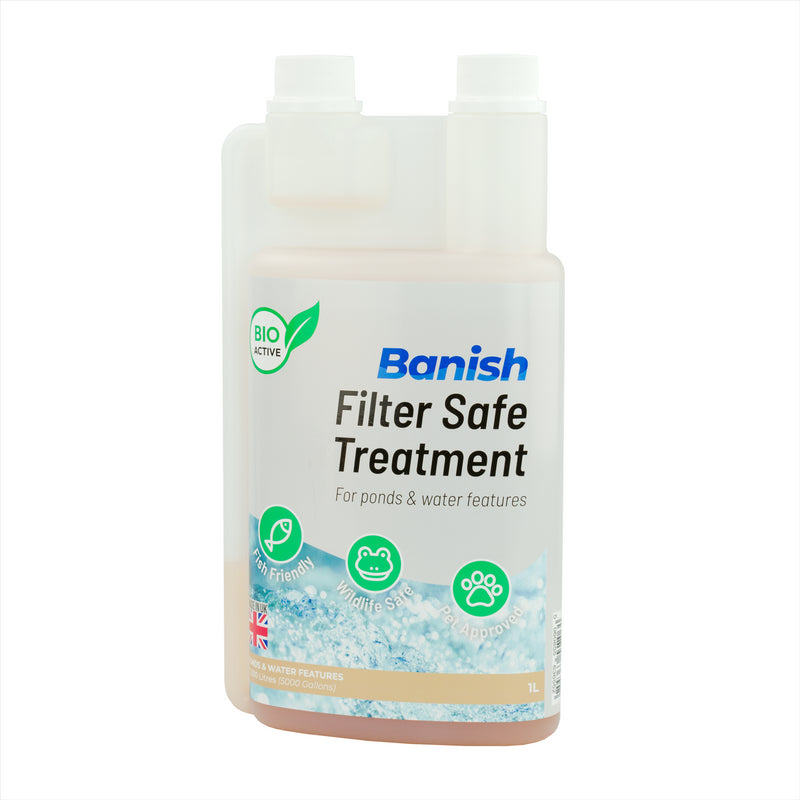 Banish BioActive Filter Safe Pond Treatment