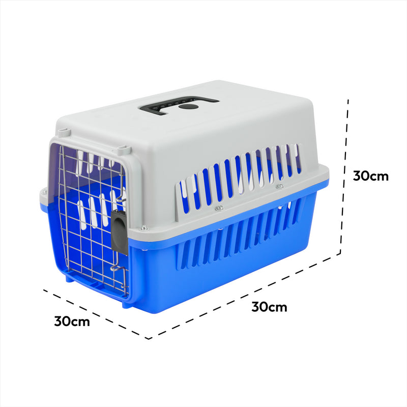 KCT Portable Plastic Pet Carrier Box Cat Dog Puppy Animal Cages