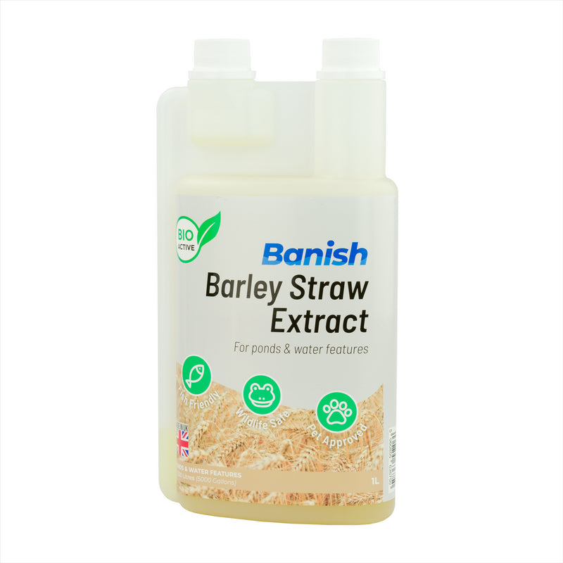 Banish BioActive Barley Straw Extract Pond Water Treatment