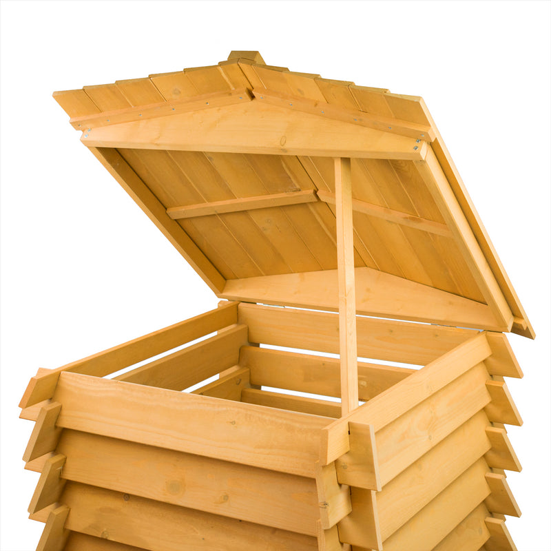 KCT 300L Large Garden Compost Bin - Wooden