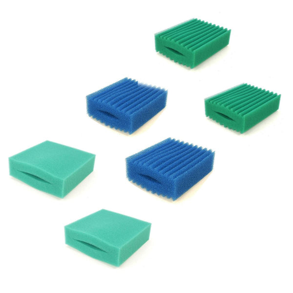 Pisces Replacement Foams Compatible With Oase Biotec 5.1/10.1 - 6 Pack