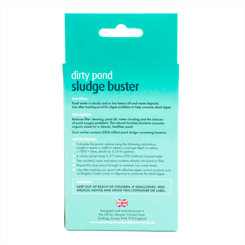 Blagdon Sludge Buster Pond Treatment 4x Sachet