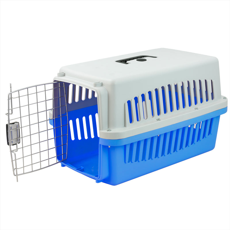 KCT Portable Plastic Pet Carrier Box Cat Dog Puppy Animal Cages