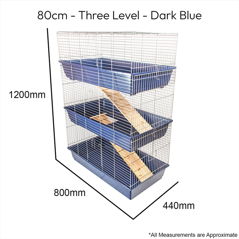 KCT Triple Level Indoor Small Pet Cage / Hutch