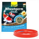 Tetra 4L Wheatgerm Sticks Fish Food + Feeding Ring