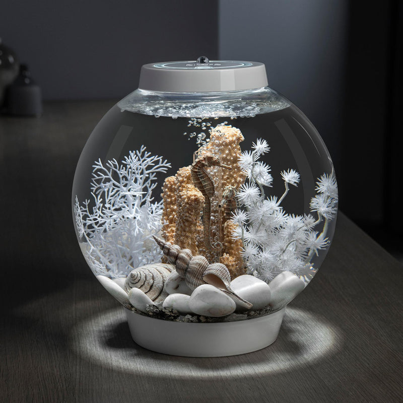 Baby biOrb 15L Silver Aquarium with MCR LED Lighting