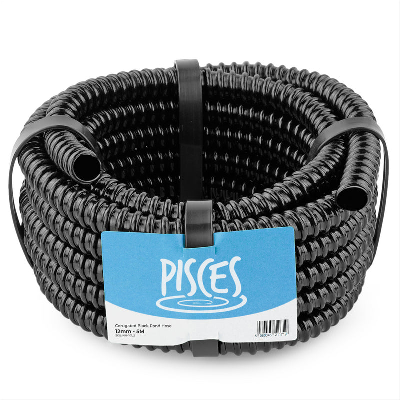 Black Corrugated Pond Hose