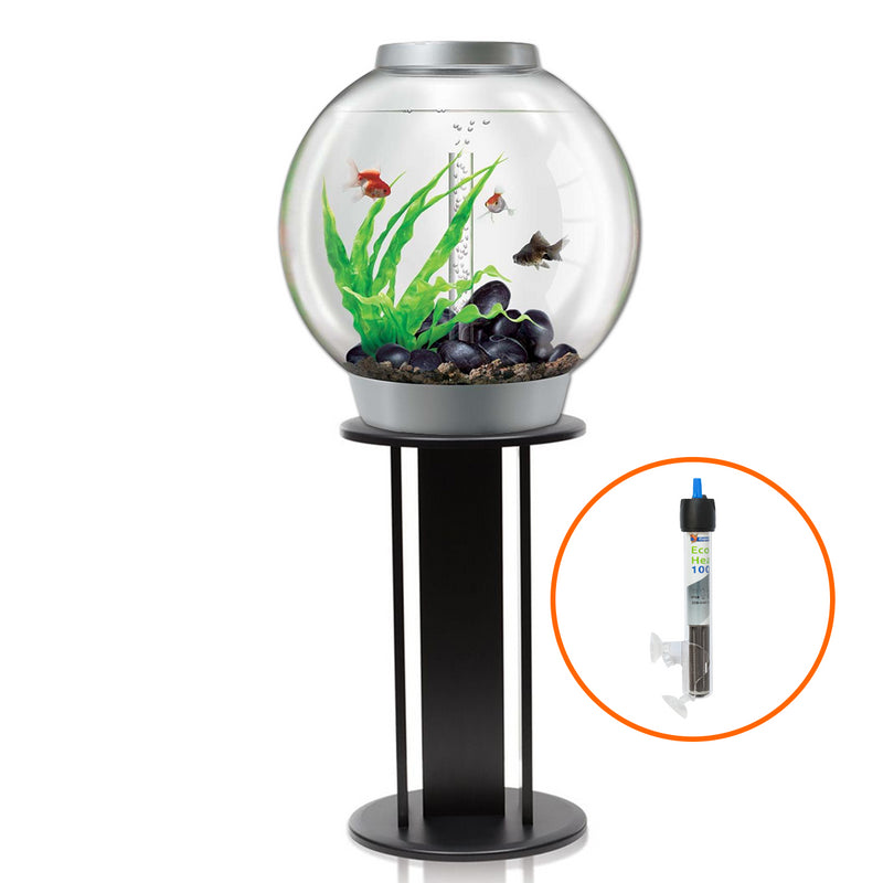 biOrb Classic 60L Silver Aquarium with MCR LED Lighting