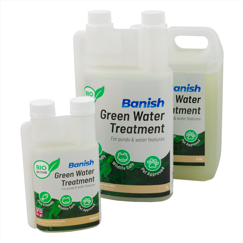 Banish BioActive Greenwater Pond Water Treatment