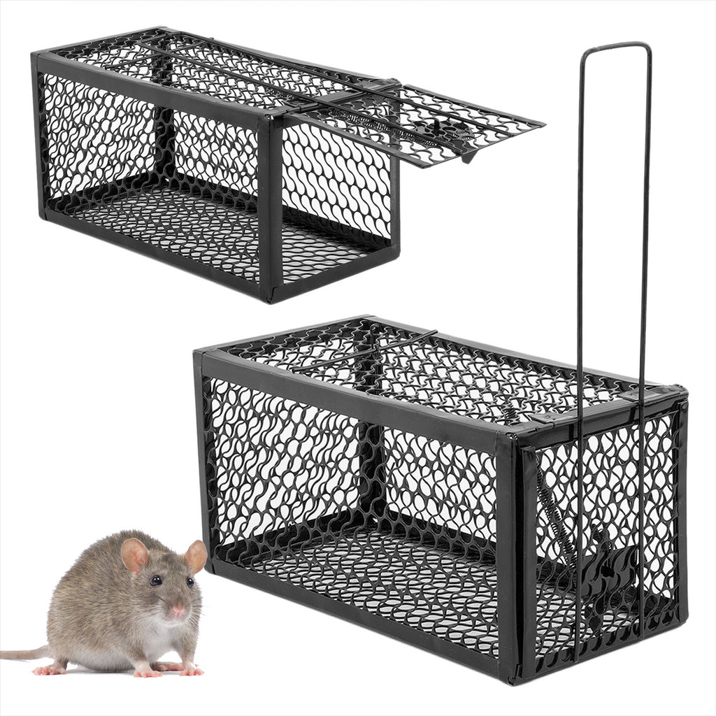 Mouse Trap Humane Live Catcher Rat Vermin Rodent Cage Pest No Kill